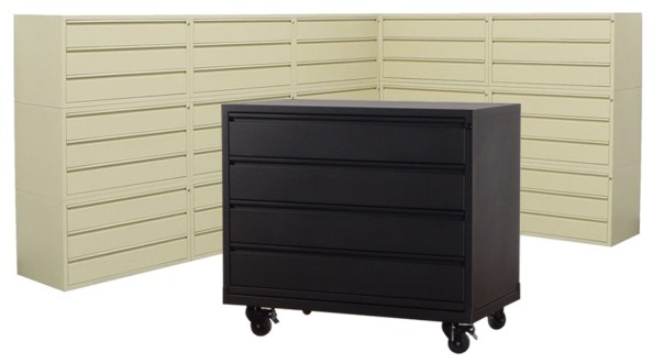 DVD storage cabinet