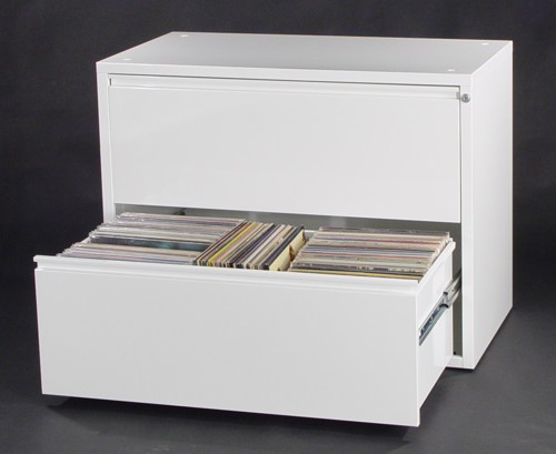 2-Drawer Vinyl LP Storage Cabinet - $825.